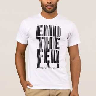 T-shirt Finissez la chemise de conception de code barres