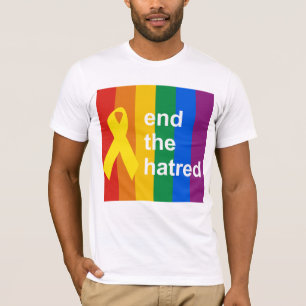 T-shirt finissez la haine