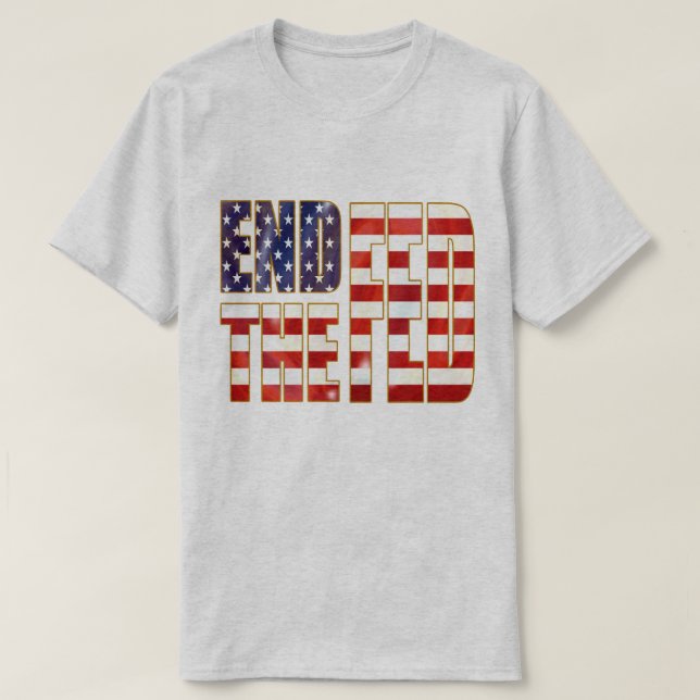 T-shirt Finissez le Fed (Design devant)