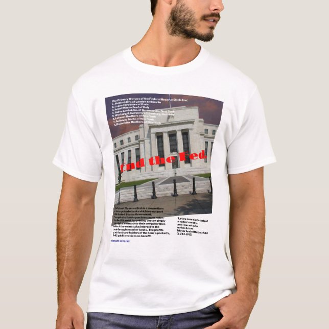 T-shirt Finissez le Fed 01 (Devant)