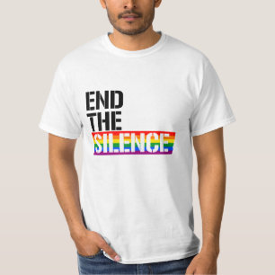T-shirt Finissez le silence