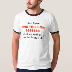 T-shirt finissez les renflouements
