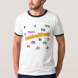 T-shirt Fink mort Numberwang