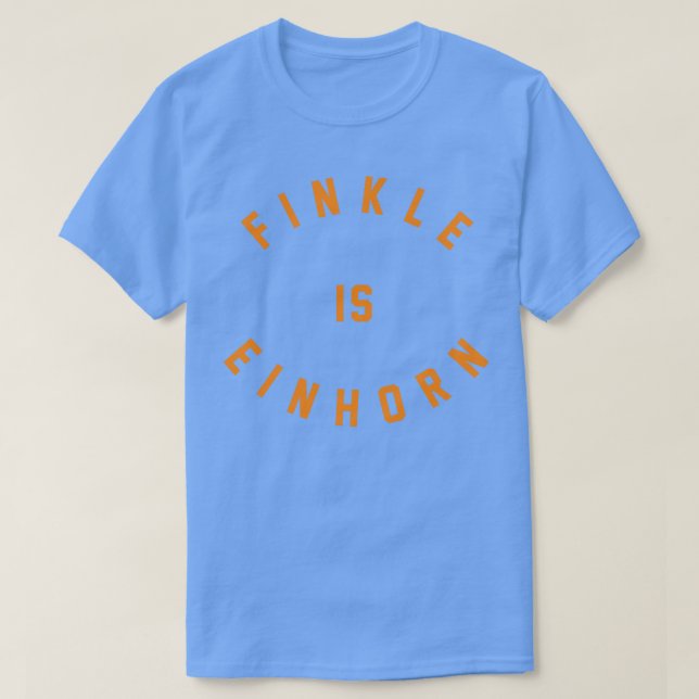 T-shirt Finkle est Einhorn (Design devant)