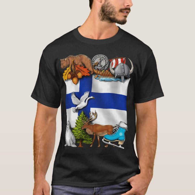 T-shirt Finlande (Devant)