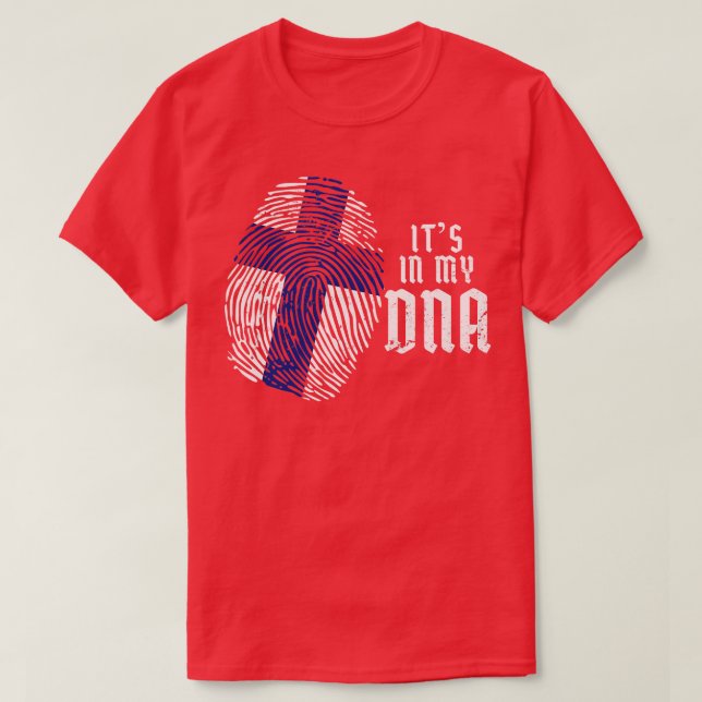 T-shirt Finlande Fierté ADN Finlande (Design devant)