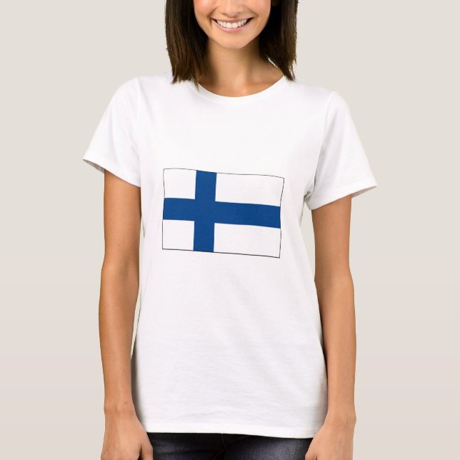 T-shirt Finlande FLAG International (Devant)