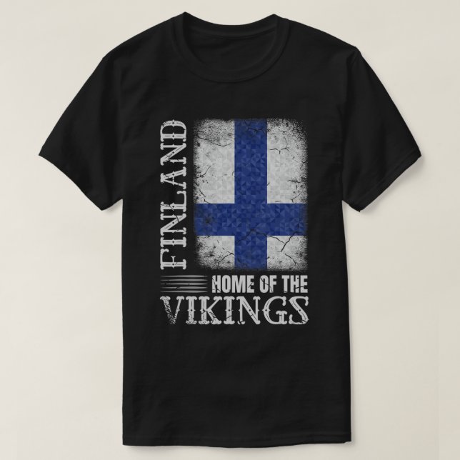 T-shirt Finlande Helsinki Scandinavie Finn Susi Suo (Design devant)