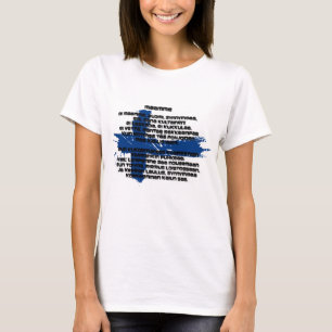 T-shirt Finlande - Maamme