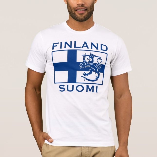 T-shirt Finlande Suomi (Devant)