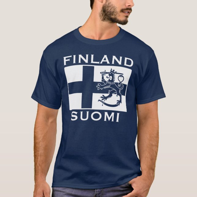 T-shirt Finlande Suomi (Devant)