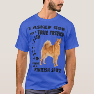 T-shirt Finnish Spitz Quote Mom Dad Costume, Cute Finsk Sp