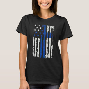 T-shirt Finnois American Pride Usa Drapeau Finlande Racine