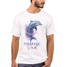 Fintastic Papa Moderne Rustique Aquarelle Douche