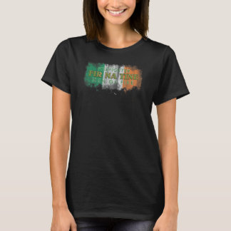 T-shirt Fir Na Tine Irlandais Tee - shirt de pompier - Hom