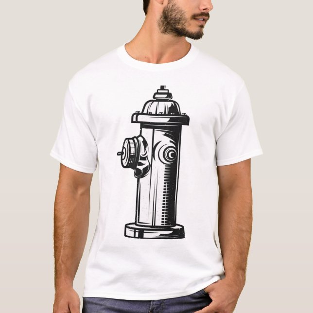T-shirt Fire hydrant (Devant)