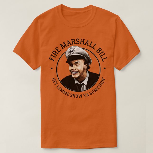 T-shirt Fire Marshall Bill (Design devant)