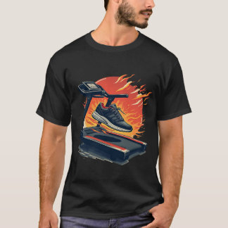 T-shirt Fire on the Treadmill | Explosive Cardio & Running
