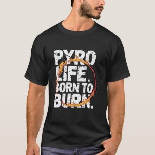 T-shirt Fire Respiration Performer Extreme Pyro Stunt Show