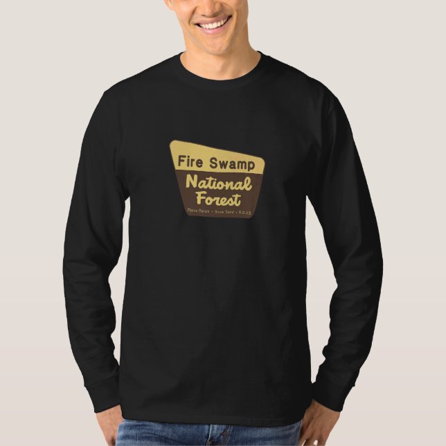 T-shirt Fire Swamp National Forest [fictional] (Devant)