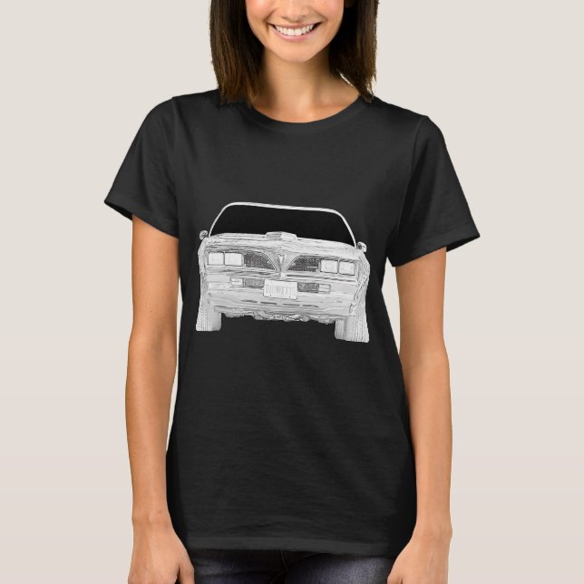T-SHIRT FIREBIRD TRANS AM (Devant)