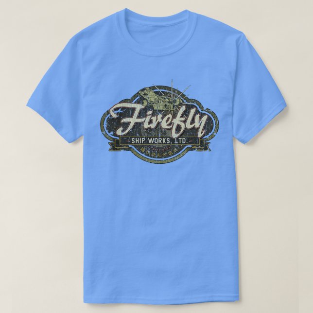 T-shirt Firefly Firefly Ship Works Ltd (Design devant)