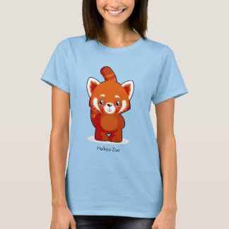 T-shirt Firefox Ladies Ringer