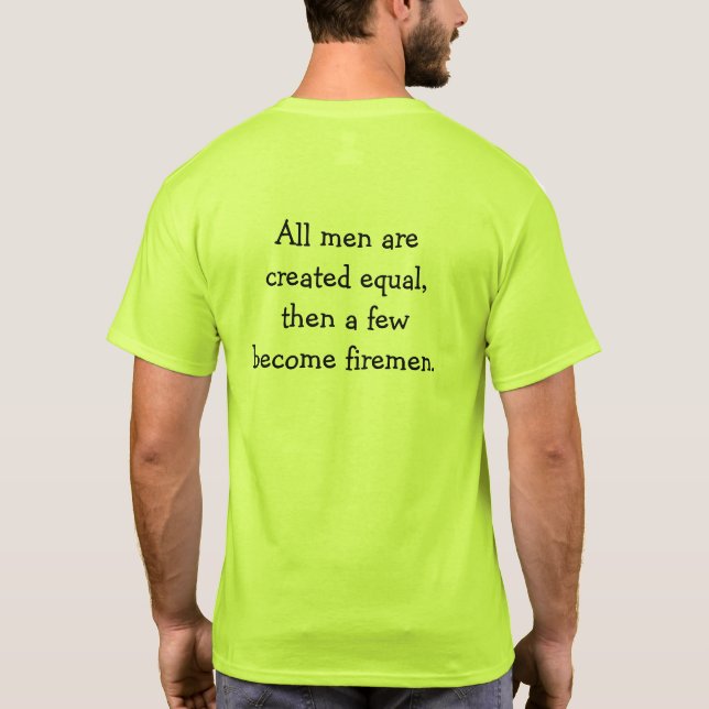 T-shirt Firemen Basic T (Dos)