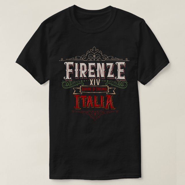 T-shirt Firenze Italia regione di toscana (Design devant)