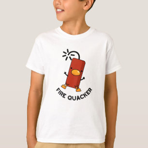 T-shirt Firequacker Funny Fireworks Pun