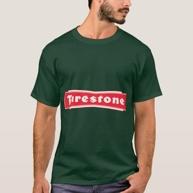 T-shirt Firestone vintage (Devant)