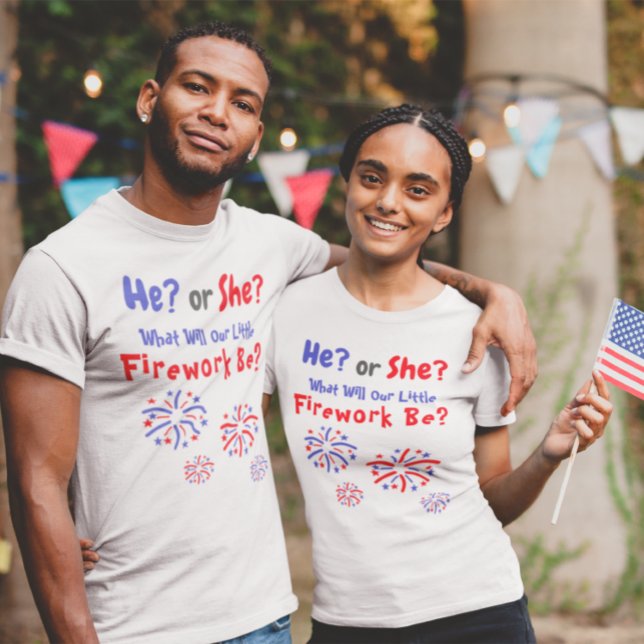 T-shirt Firework American Gender Reveal (Créateur téléchargé)