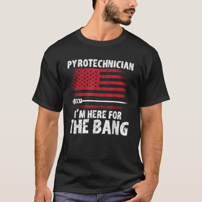 T-shirt Fireworks Directeur Pyro Crew Pyrotechnic Pyrotech (Devant)