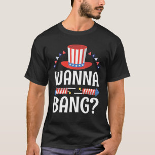 T-shirt Fireworks Joyeux 4 juillet Jour Pour Moi Vous Amér