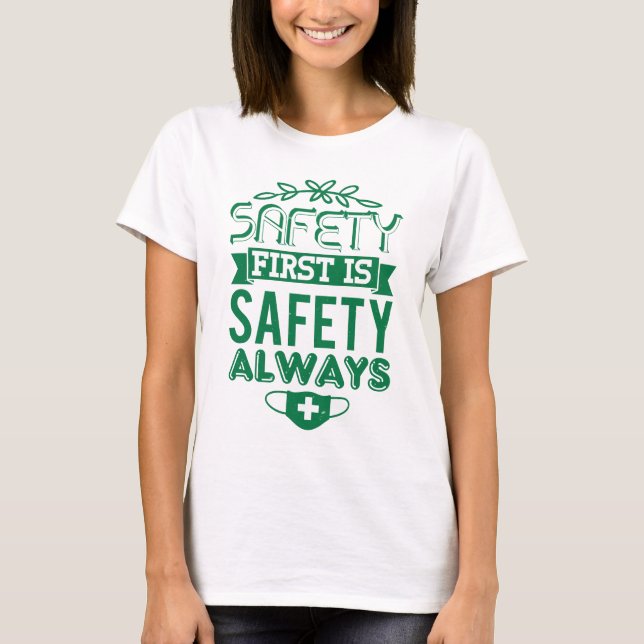 T-shirt First aid saves lives (Devant)