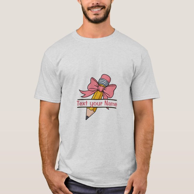 T-shirt First day of school with options to personalize  (Devant)