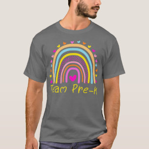 T-shirt First Day Of Team Pre-K Squad Crew Teacher