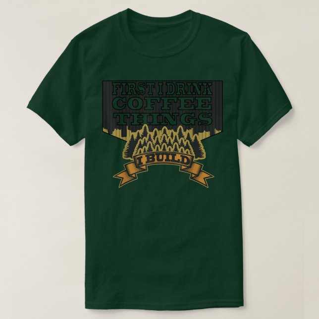 T-shirt first drink (Design devant)