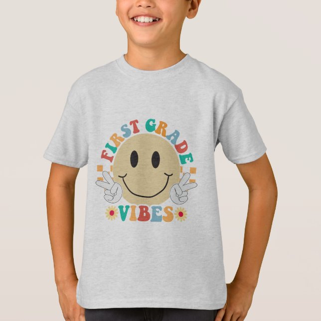 T-shirt First Grade Student (Devant)
