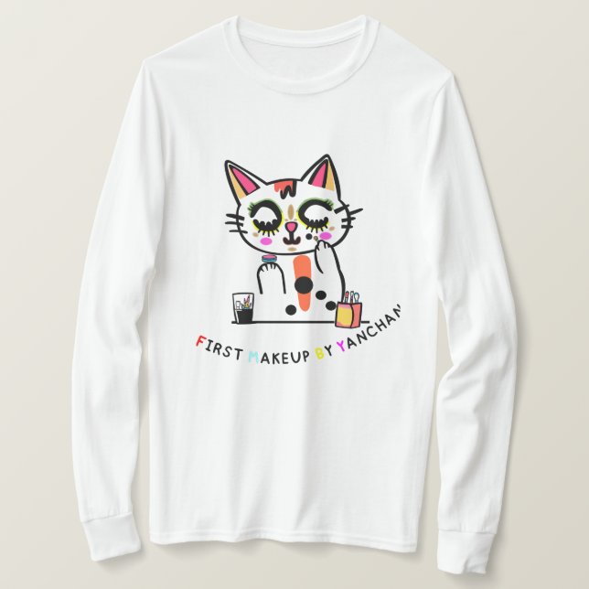 T-shirt First Makeup (Yanchan) (Design devant)