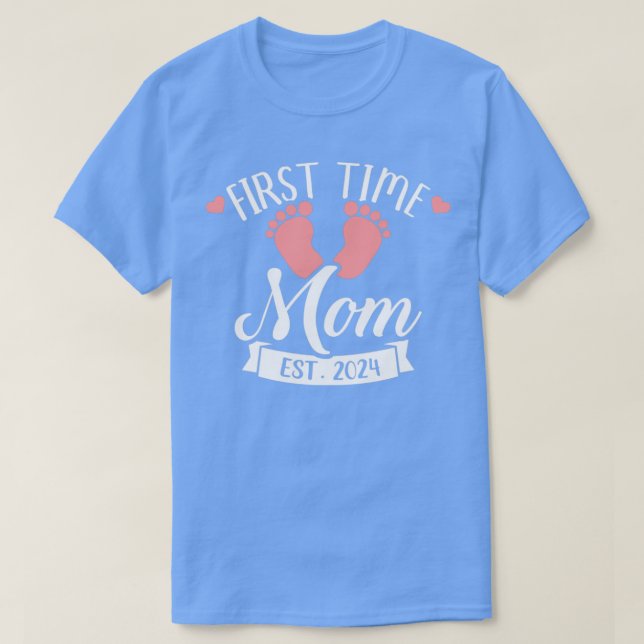 T-shirt First time mom 2024 (Design devant)