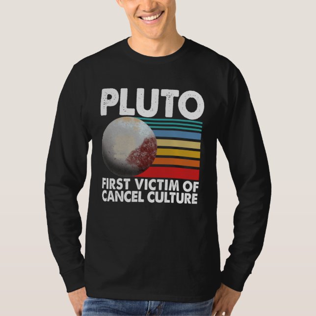 T-shirt First Victim Of Cancel Culture Women Pluto Solar S (Devant)