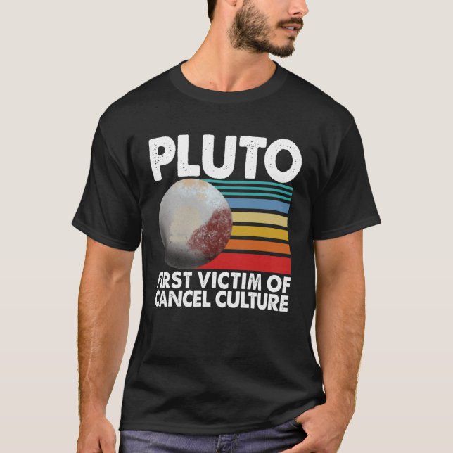 T-shirt First Victim Of Cancel Culture Women Pluto Solar S (Devant)