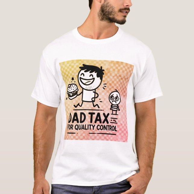T-shirt fiscal papa (Devant)