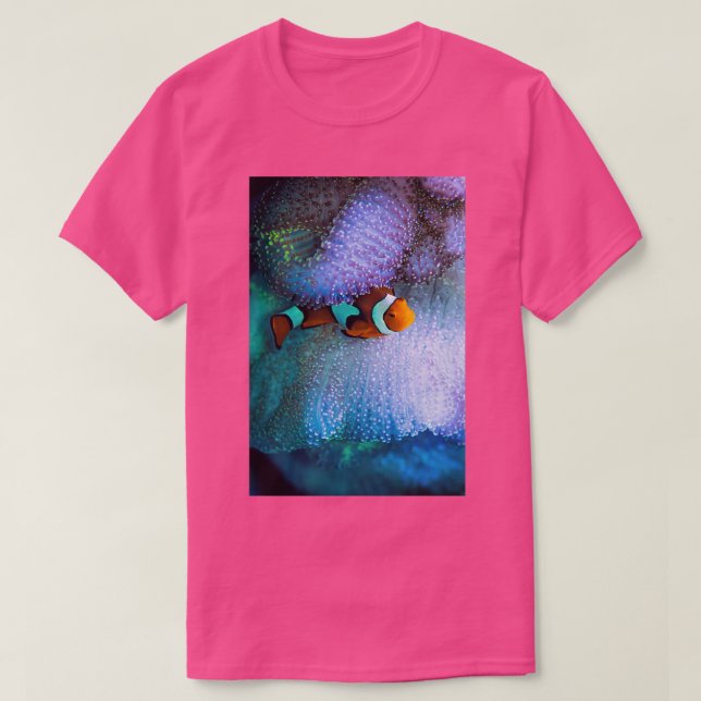 T-shirt Fish colourful Ocean wildlife (Design devant)