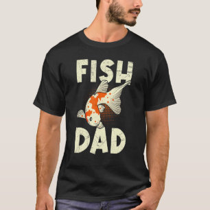 T-shirt Fish Daddy Koi Papa Koi Pond 1