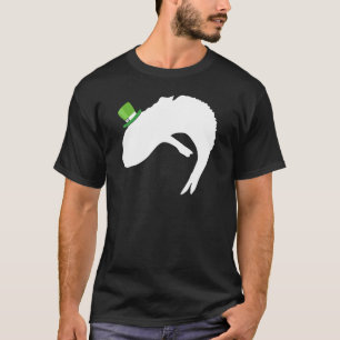 T-shirt Fish Dragon Leprechaun Irish St Patrick Day