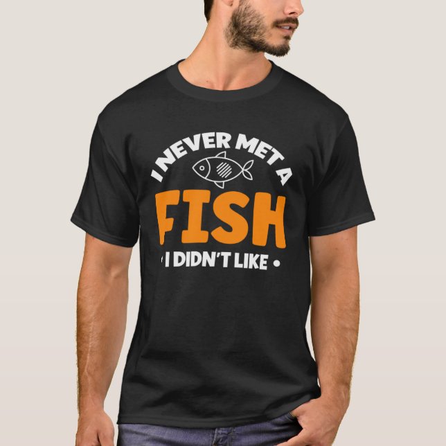 T-shirt Fish Scuba Diving Snorkeling Water Diver (Devant)