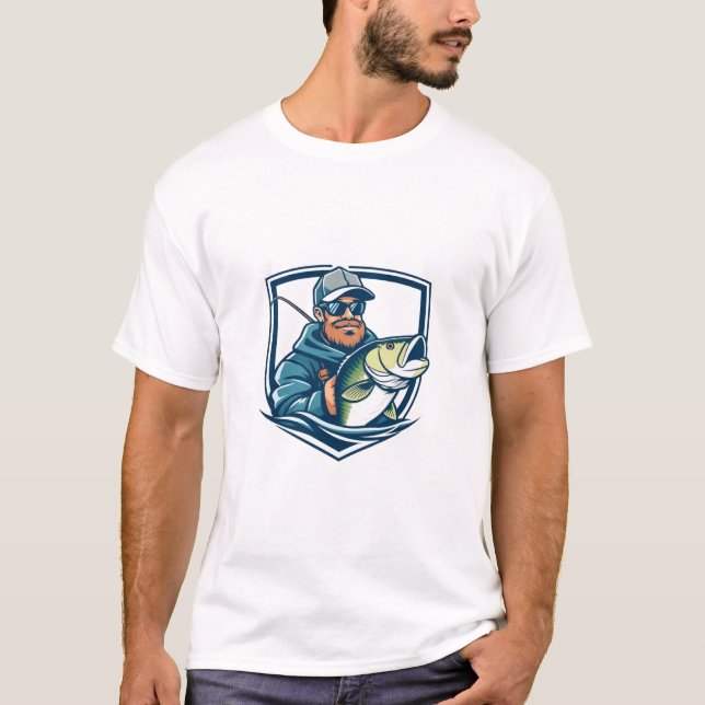 T-shirt Fish Whisperer Graphic Tee (Devant)