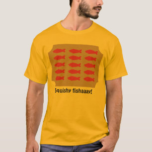 T-shirt Fishaaay visqueux sur la chemise de plaque